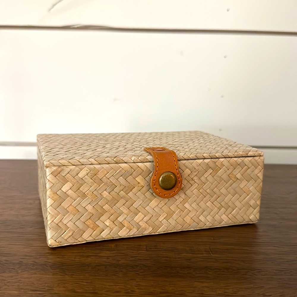 NWT Studio McGee Woven Box